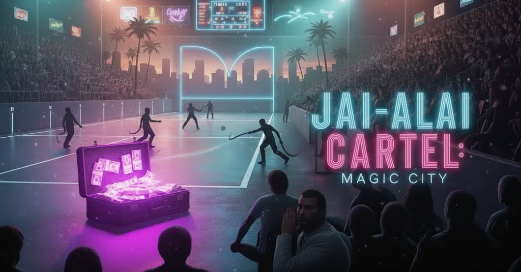 Jai-Alai Cartel: Magic City key art